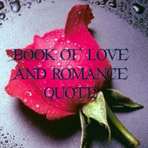 Book Of Love And Romance Quote