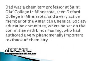 Inspirational quotes about education. Dad was a chemistry professor at ...