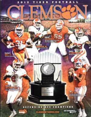 Description Clemson Tigers...