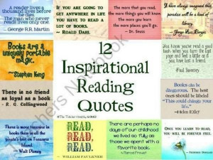 12 Inspirational reading quotes