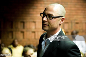 News Photo Carl Pistorius attends the Pretoria Magistrate court