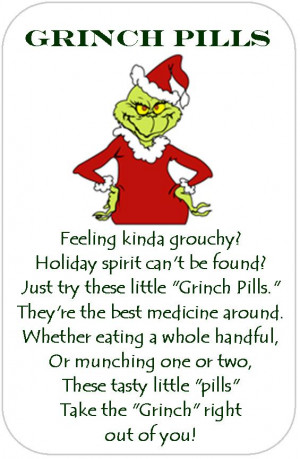 Grinch Pills!