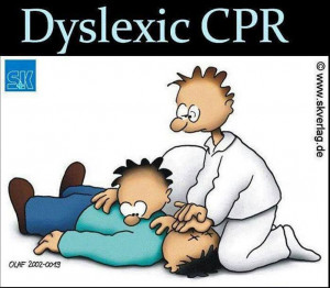 Funny cartoon - Dyslexic CPR - http://jokideo.com/funny-cartoon ...