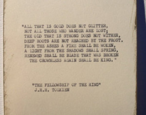 Tolkien Love Quotes
