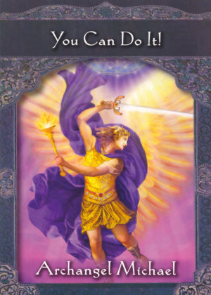 DAILY CARD - You Can Do It! Archangel Michael