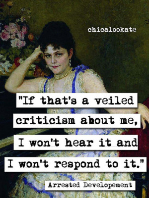 Arrested Development Lucille Bluth Quote Art Print Poster (p308)