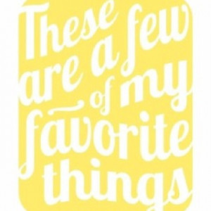 Favorite things