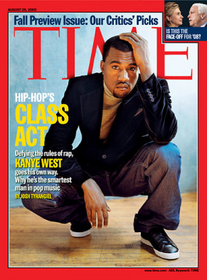 Kanye West's Talentless Ass on the Cover of Time Magazine
