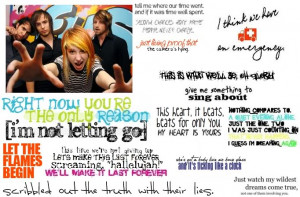 Paramore Collage Picture