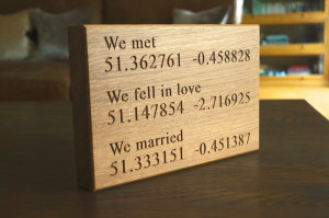 5th Wedding Anniversary Wooden Gift Ideas from MakeMeSomethingSpecial ...