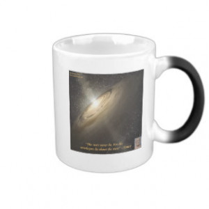 Homer & Astronomy Quote & Galaxy Coffee Mug