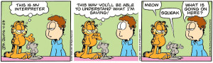 wonder how lolcats has affected the Garfield industries? Does the ...