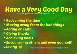 good day quotes Have a Very Good Day with these good quotes | Free ...