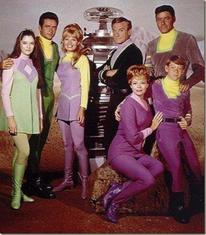 The Lost In Space cast from left: Angela Cartwright, Mark Goddard ...