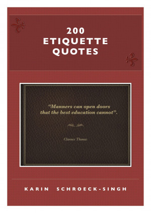 200 Etiquette Quotes: My eBook