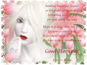 Good morning greetings, good morning poems, good morning wishes