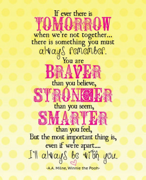of Winnie the Pooh} #disneywinnieRemember This, Pooh Quotes, Pooh ...