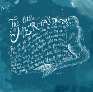 ... as the deepest sea.— The Little Mermaid, by Hans Christian Andersen