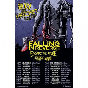 Falling In Reverse with Escape The Fate in Worcester