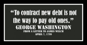 George Washington's View on The Debt Ceiling