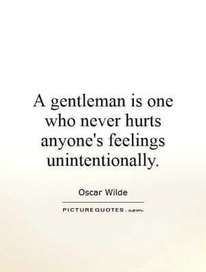 Oscar Wilde Quotes Gentleman Quotes