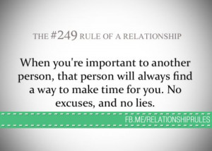 The #249 Rule of a Relationship