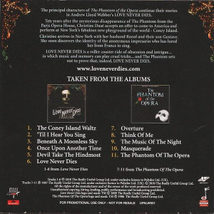 Andrew Lloyd Webber - The Phantom Of The Opera-Love Never Dies (Promo ...