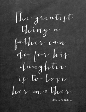 Elaine S. Dalton Quote Typography Chalkboard Art