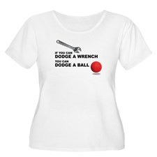 Dodgeball Quote Plus Size T-Shirt for