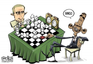 Putin Vs Obama September 11, 2013 by Cagle Cartoons