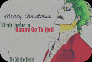 Grimmjow as the GRINCH by CaliforniaBabeWV