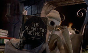 Jack Reading The Scientific Method | The Nightmare Before Christmas