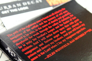 urban decay pulp fiction_bible quote