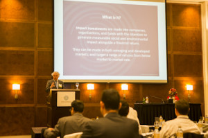 ... speaking at the CFA Institute Middle East Investment Conference