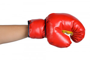 Boxing Gloves Punching Each Other Boxing glove