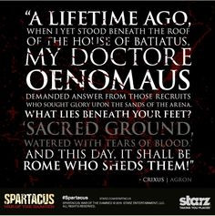 spartacus quotes spartacus wars damn seasons things spartacus awesome ...