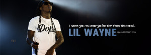 Lil Wayne Far From The Usual Quote Picture