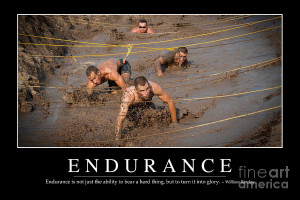 Endurance Inspirational Quote Photograph