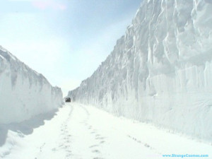 DEEP SNOW IN MICHIGAN