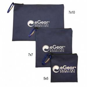 eGear Survival Essentials Essentials Bag with Biner (Medium)