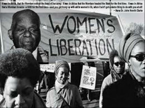 ... as god, without feeling less than a man - Dr. John Henrik Clarke