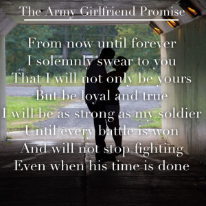 The Army Girlfriend Promise