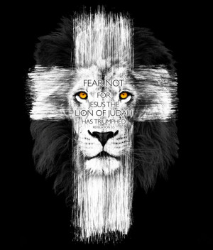 ... not for Jesus the Lion of Judah has triumphed.Christian Lion Tattoo