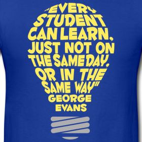 Great quote to introduce a discussion about differentiation.