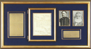 ... 06/28/1864 CO-SIGNED BY: ADMIRAL DAVID G. FARRAGUT - DOCUMENT 16405