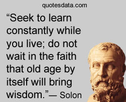 Solon Quotes