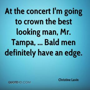 Christine Lavin - At the concert I'm going to crown the best looking ...