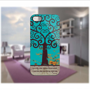Ownza - Love Tree Quotes Case for iPhone 5/4 Samsung Galaxy S2/S3/S4 ...