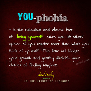 YOU-phobia