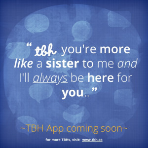 Click to be one of the first to try the new TBH app! #tbh #tobehonest ...